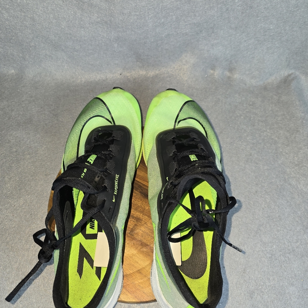 Nike Zoom Fly 3 Electric Green Mens Size 10 - Picture 8 of 11